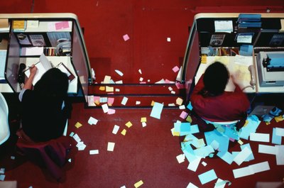 Photos.com/Photos.com/Getty Images There are numerous potential sanitation issues in the workplace.