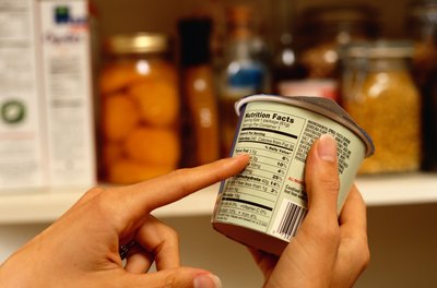 Ryan McVay/Photodisc/Getty Images To determine the sodium content, carefully read the nutrition label.