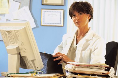 Comstock/Comstock/Getty Images There is a demand for administrative professionals in health care.