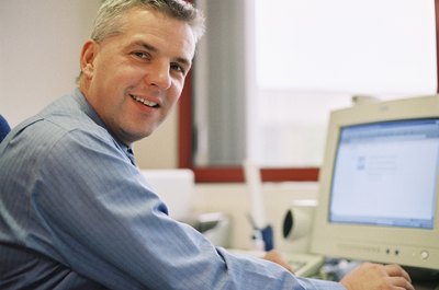 BananaStock/BananaStock/Getty Images A little humor might help your boss loosen up and engage with staffers better.