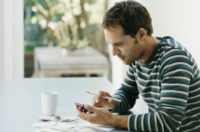 Digital Vision./Digital Vision/Getty Images Financial plans assign money values to every aspect of your life.