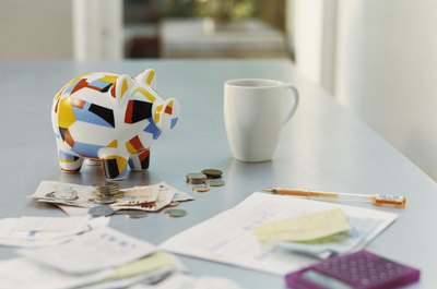Digital Vision./Digital Vision/Getty Images Regularly making small deposits into a savings account is a good way to accumulate money.