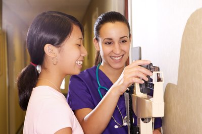 Thinkstock Images/Comstock/Getty Images Look over your CNA training materials to brush up on terminology and ethics.