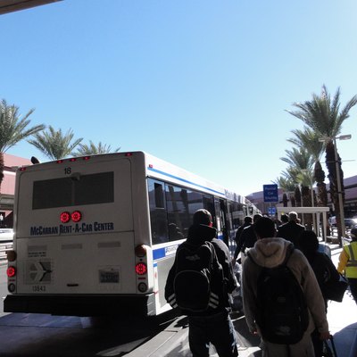 cheapest las vegas airport shuttle