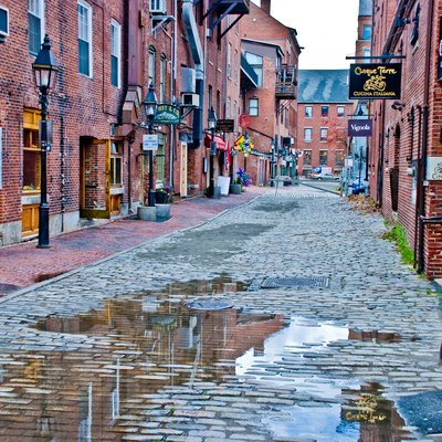 Top 5 Beach Towns In New England Usa Today Old Port In Portland Maine Courtesy Of Philipc S Photostream