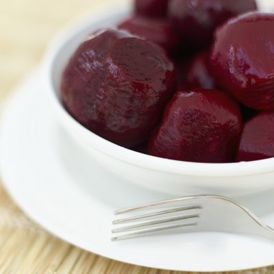 George Doyle/Stockbyte/Getty Images Beet root is rich in heart-healthy folate.