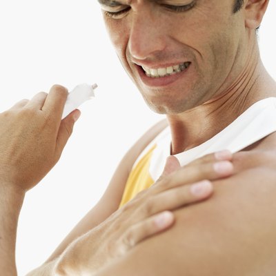 Stockbyte/Stockbyte/Getty Images Upper-arm pain can arise from a number of reasons.