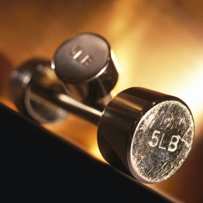 Hemera Technologies/Photos.com/Getty Images Dumbbells come in a variety of sizes.