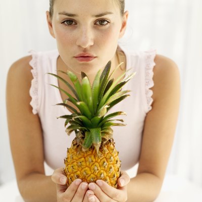 Stockbyte/Stockbyte/Getty Images Pineapple is rich in antioxidants and B-complex vitamins, but it's also high in sugar.