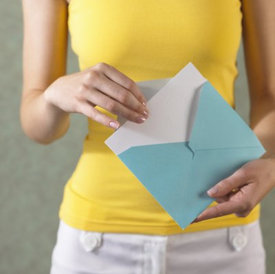 Burke/Triolo Productions/Brand X Pictures/Getty Images A thank-you card is a personal way to say thanks to an employee, boss, or coworker.