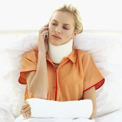 Stockbyte/Stockbyte/Getty Images Traumatic injuries need time to heal.