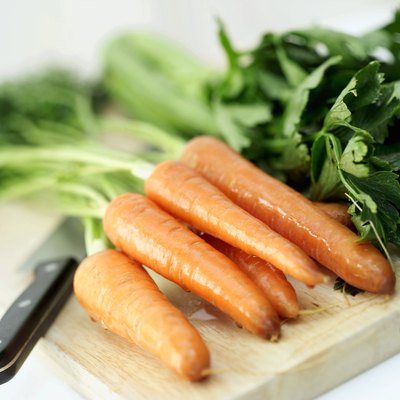 Stockbyte/Stockbyte/Getty Images Although they have a subtle sweet taste, carrots are still considered veggies.