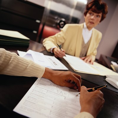 Keith Brofsky/Photodisc/Getty Images The trustee of an estate or trust is responsible for filing an annual Form 1041.