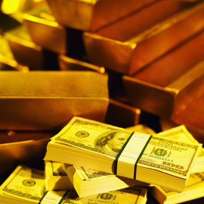Stockbyte/Stockbyte/Getty Images Gold is most valuable during periods of economic downturn or high inflation.