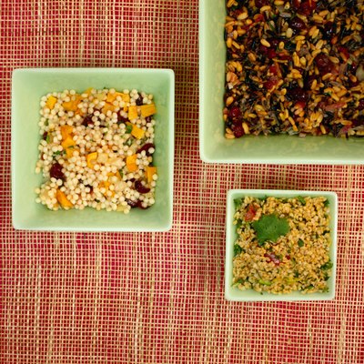 Spike Mafford/Photodisc/Getty Images Use Israeli couscous in salads or as a bed for braised dishes.