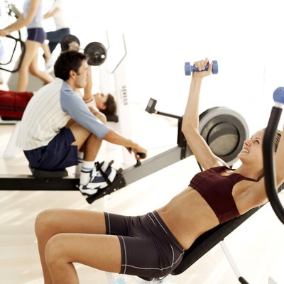 George Doyle/Stockbyte/Getty Images Super circuit training combines the best of cardio and weights.