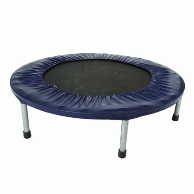 Stockbyte/Stockbyte/Getty Images Trampolines provide less impact to your joints than running.