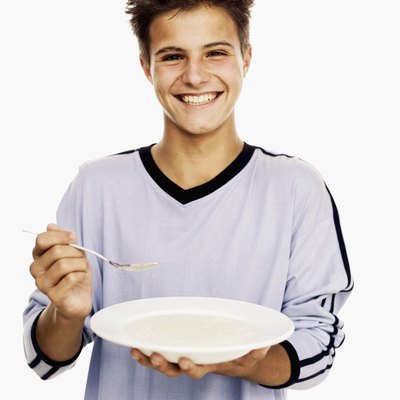 Stockbyte/Stockbyte/Getty Images Cream of Wheat gives a boost of iron, protein and vitamins.