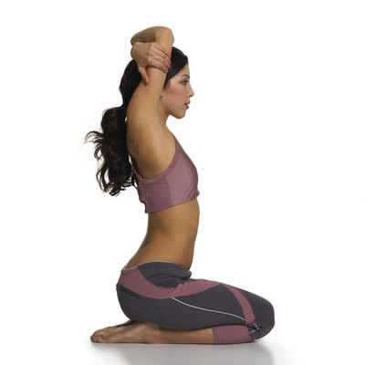 Jupiterimages/Brand X Pictures/Getty Images Pilates can help alleviate sore thigh muscles by lengthening and stretching with specific exercises.