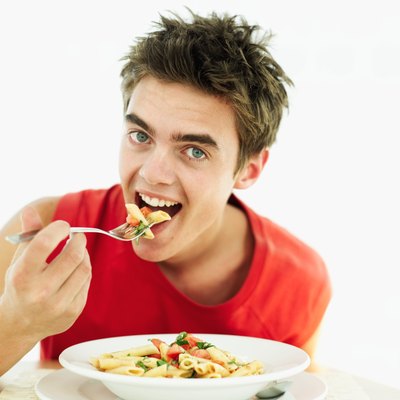 George Doyle/Stockbyte/Getty Images Carbohydrates help your teen grow and develop at a healthy pace.
