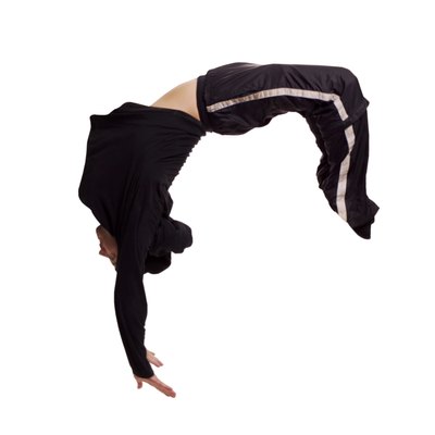 Thinkstock Images/Comstock/Getty Images Tumbling effectively engages the abdominal muscles.