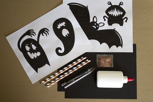 How to Make Halloween Shadow Puppets | eHow