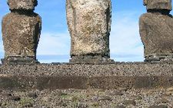 You will see the famous moai statues on tours of Easter Island.