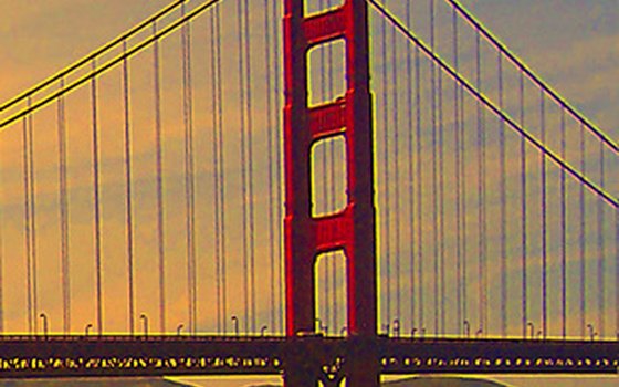 Sunsets at the Golden Gate Bridge are romantic and accessible.
