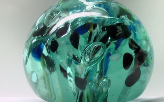 Glasswork is just one of the many crafts popular among Asheville artists.