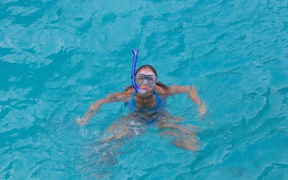 Snorkeling is a popular activity in the crystal-clear waters