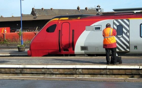 High-speed trains connect cities in Spain.