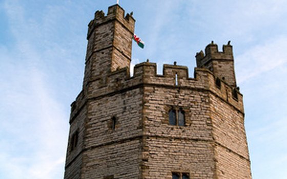 Caernarfon Castle in Wales