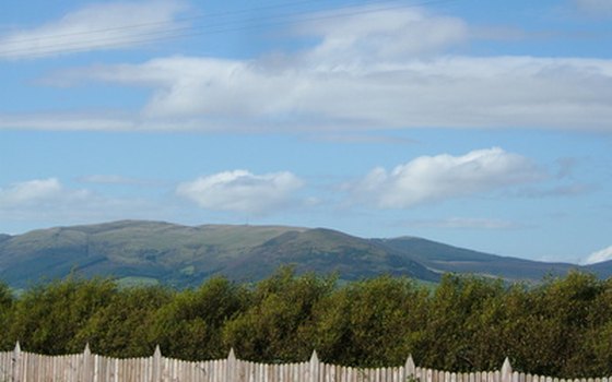 The Mourne Mountains include Ulster's highest peak.