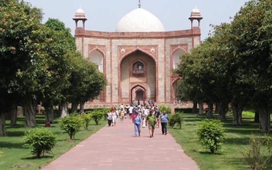 Humayun's tomb is just one of many architectural wonders in India's capital.