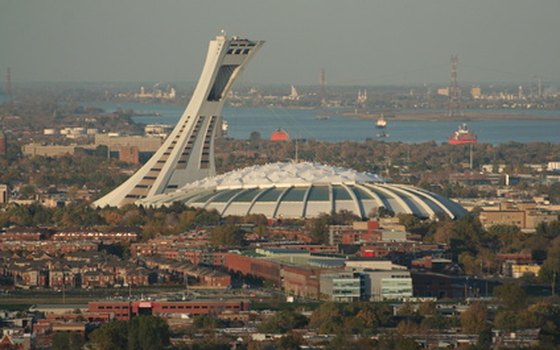 Take the Metro to Montreal's Olympic Stadium.