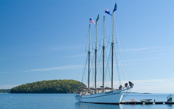 Experience French Bay aboard a four-masted schooner.