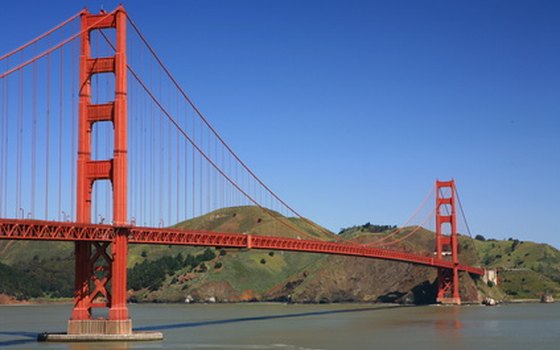 Get some exercise by walking the Golden Gate Bridge in San Francisco.