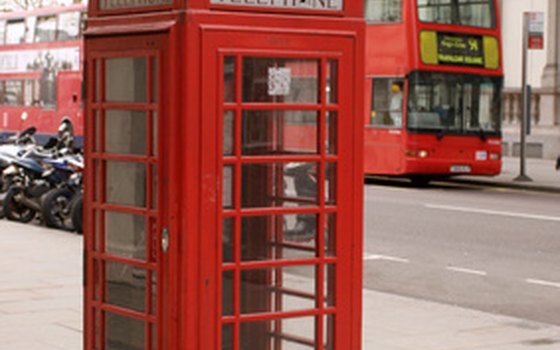 London phone box