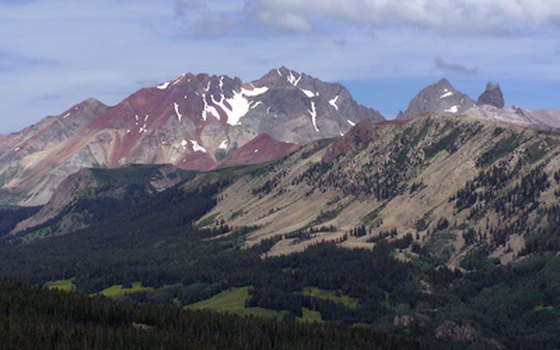 San Juan Mountains in western Colorado.