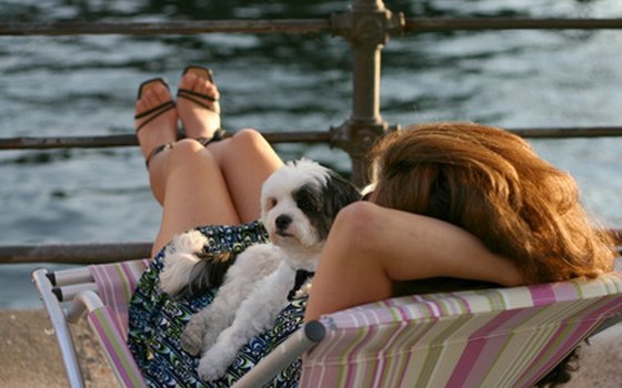 Chilling out on the bay.