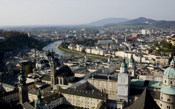 Visit the birthplace of Mozart in Salzburg, Austria, which borders Germany.