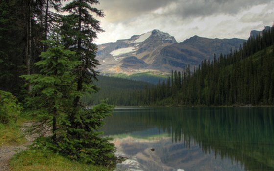 Visit Yoho National Park on a Canadian Rockies bicycle tour.