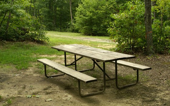 Picnic tables might be provided.