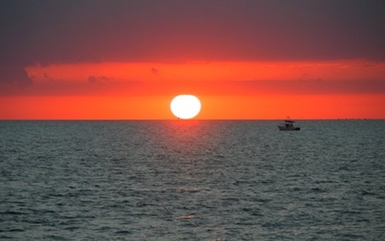 Locals celebrate sunset daily at Mallory Square.