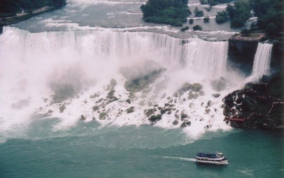 Take a boat ride to get closer to the roar of the falls.