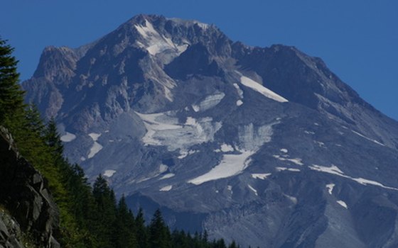 The Timberline Trail circles Mount Hood, Oregon's highest peak.