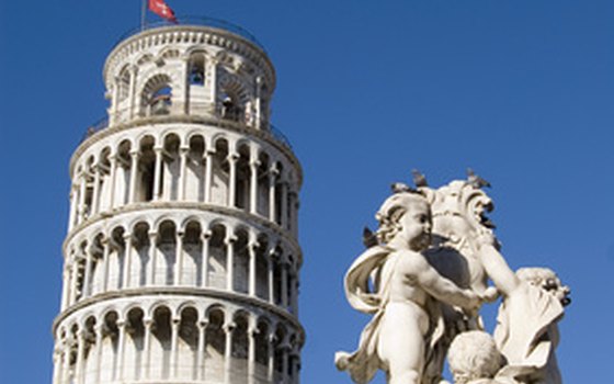 Shore excursions from the port of Livorno travel to Pisa to see its famous tower.