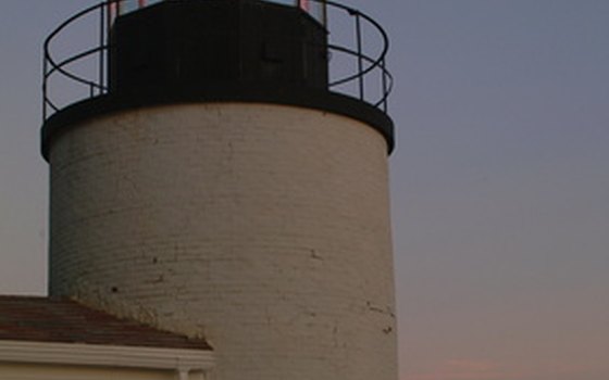 Bass Harbor Light is on the southwestern side of Mount Desert Island.