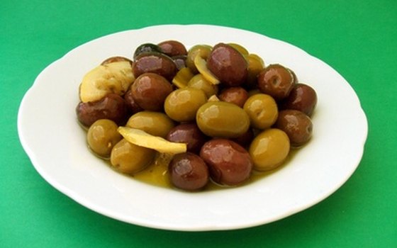 Olives are one of hundreds of dishes offered as snacks in Granada's tapas bars