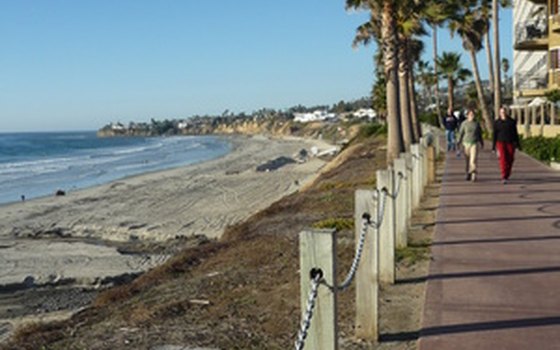 Along the San Diego coast